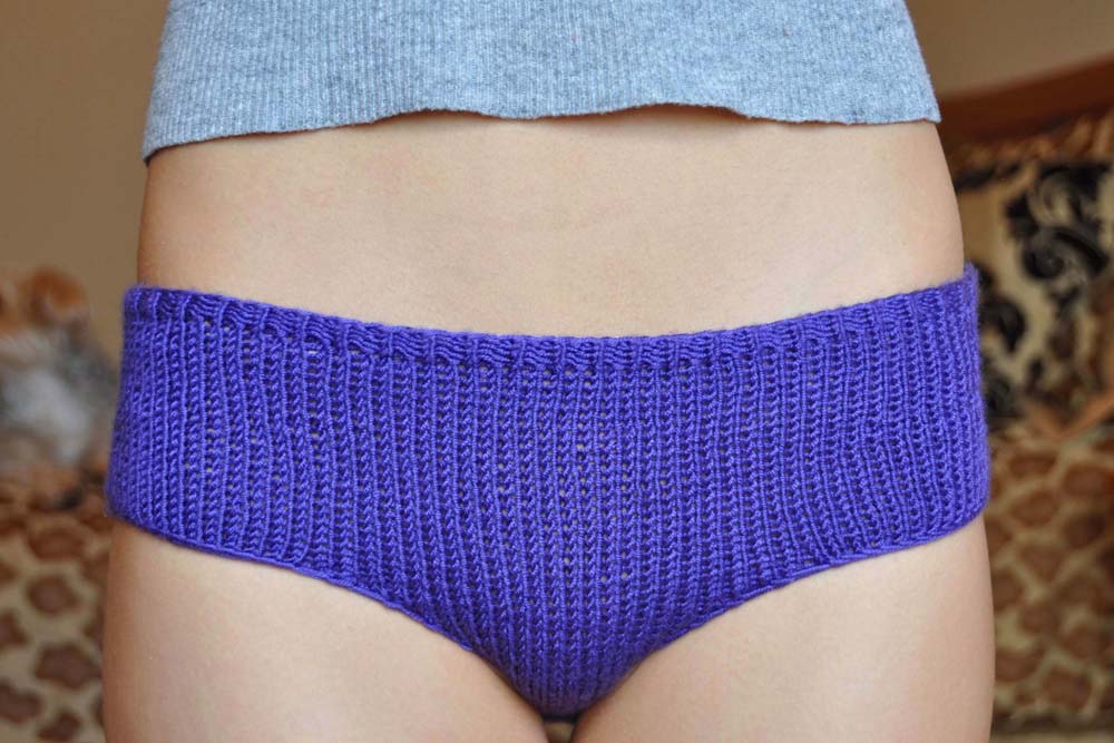 “Knitting is Awesome!” Hipster Panties