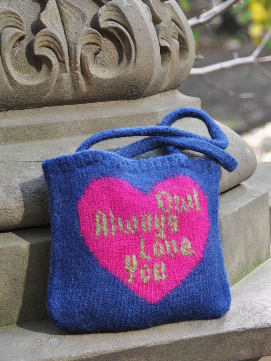 “Owl Always Love You” Felted Purse