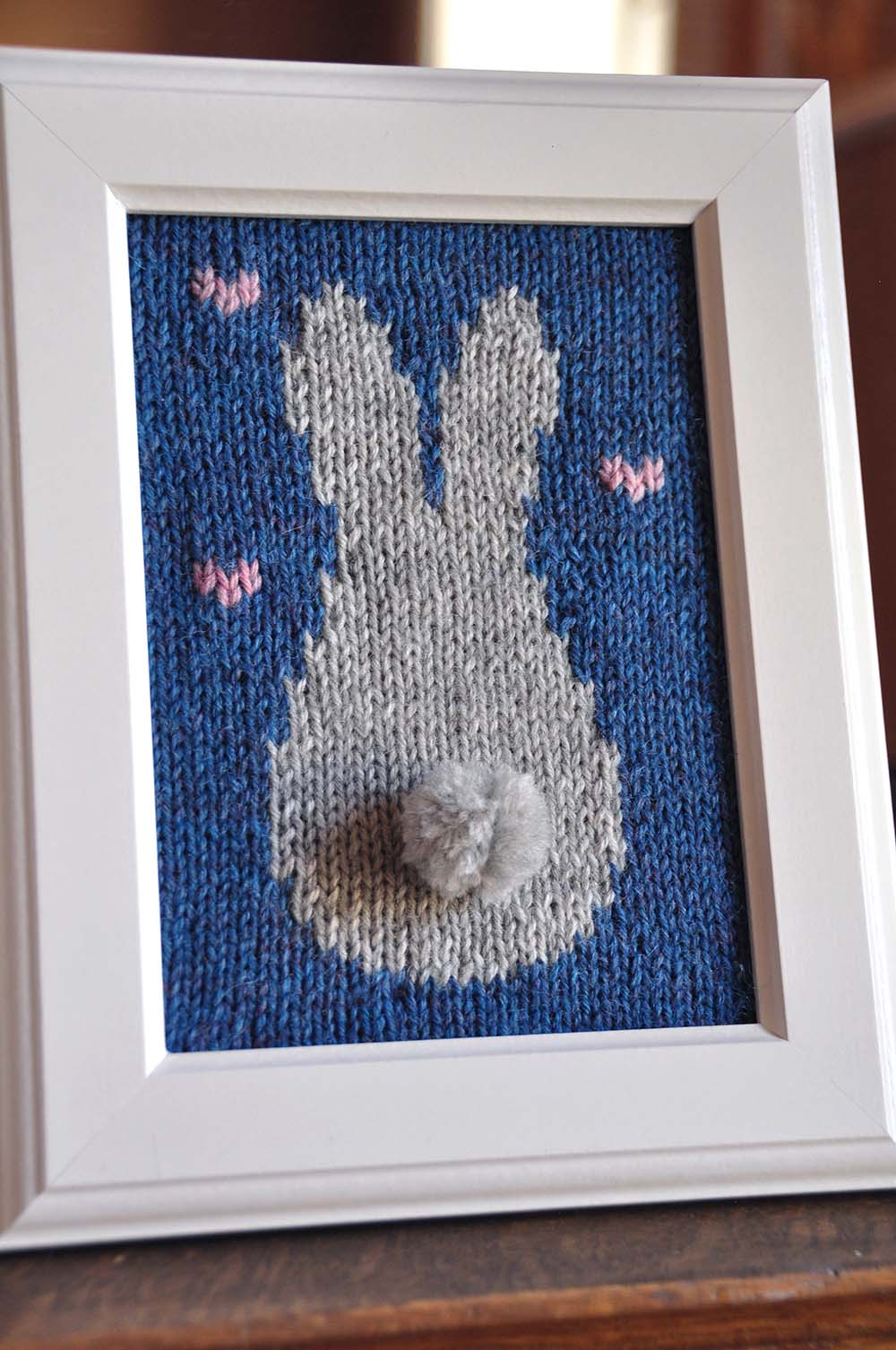 “Some Bunny Loves You” Knitted Wall Art