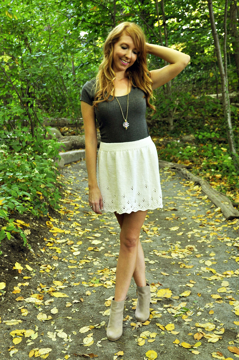 “Twirl of Your Dreams” Crop Top and Skater Skirt Set
